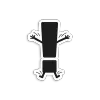 ❗️ Эмодзи «Так, ещё один english шрифт» для Telegram