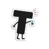 🔤 Эмодзи «Так, ещё один english шрифт» для Telegram