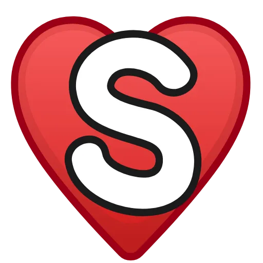 ❤️ Эмодзи «Letters in hearts» для Telegram