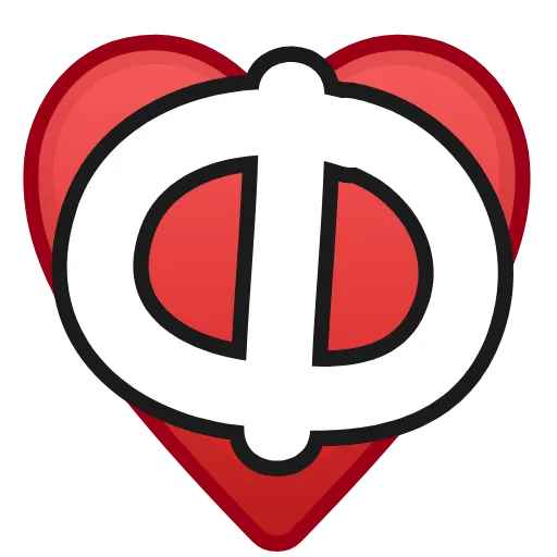 ❤️ Эмодзи «Letters in hearts» для Telegram
