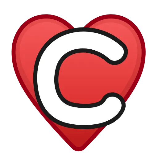 ❤️ Эмодзи «Letters in hearts» для Telegram