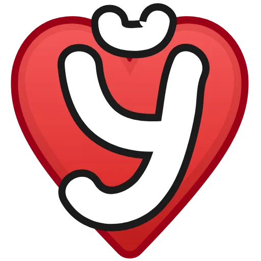 ❤️ Эмодзи «Letters in hearts» для Telegram