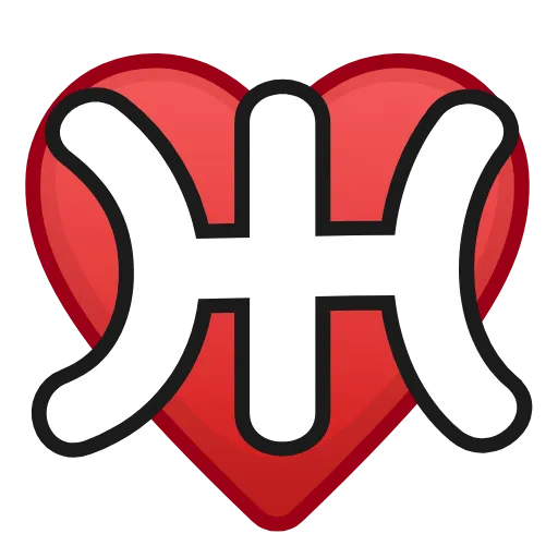 ❤️ Эмодзи «Letters in hearts» для Telegram