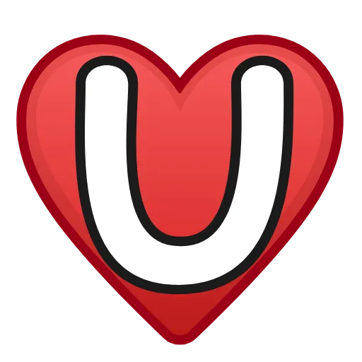 ❤️ Эмодзи «Letters in hearts» для Telegram