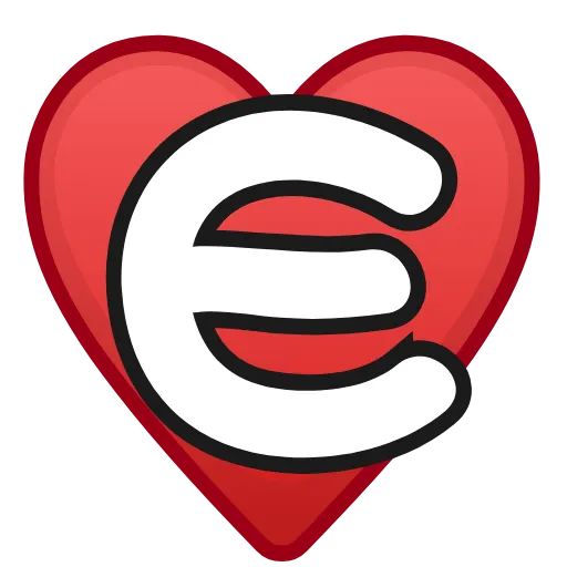 ❤️ Эмодзи «Letters in hearts» для Telegram