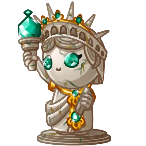 🎁 Стикер «Liberty Figure» для Telegram