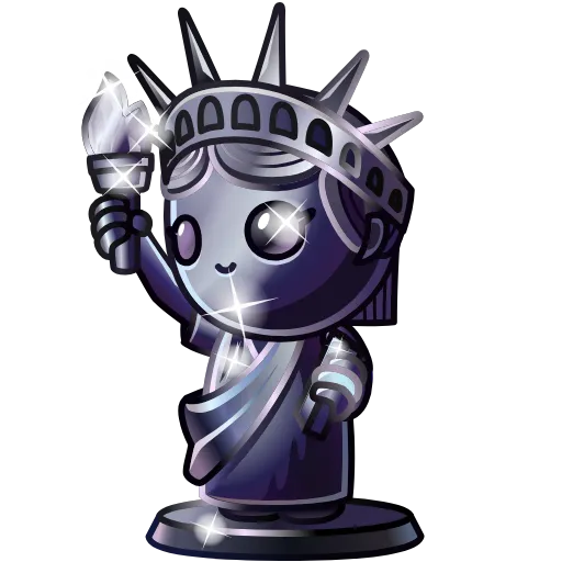 🎁 Стикер «Liberty Figure» для Telegram