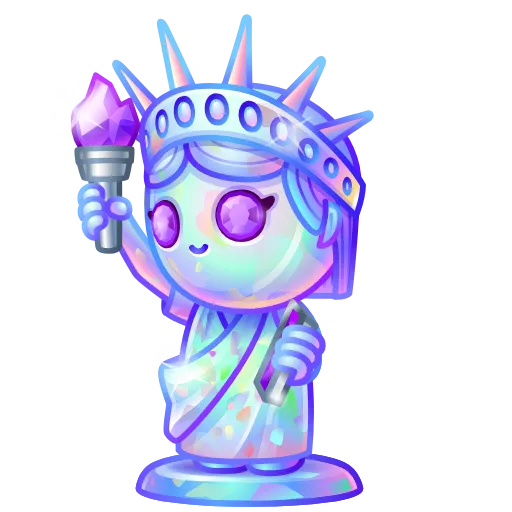 🎁 Стикер «Liberty Figure» для Telegram