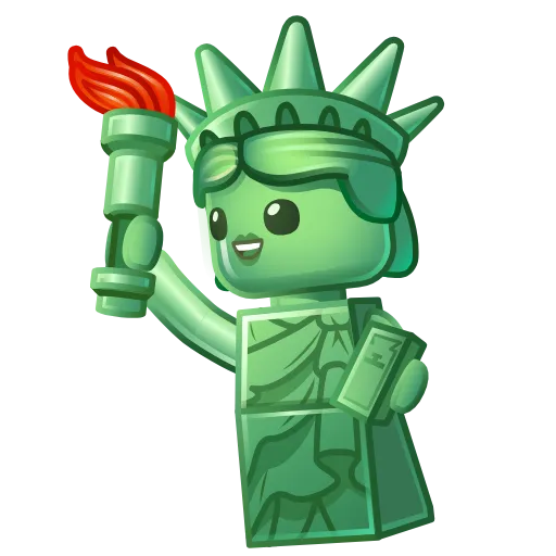 🎁 Стикер «Liberty Figure» для Telegram