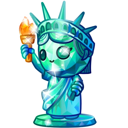 🎁 Стикер «Liberty Figure» для Telegram