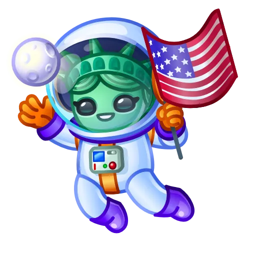 🎁 Стикер «Liberty Figure» для Telegram