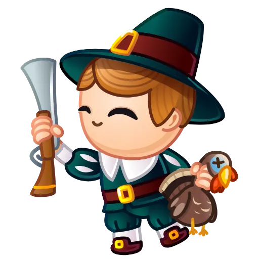 🎁 Стикер «Фигуры свободы» для Telegram