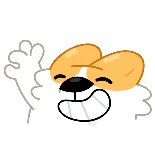 👌 Эмодзи «Анимированный набор эмоджи с Корги» для Telegram