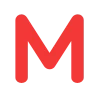 ⭐️ Эмодзи «Красные буквы, иконки» для Telegram