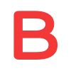 ⭐️ Эмодзи «Красные буквы, иконки» для Telegram