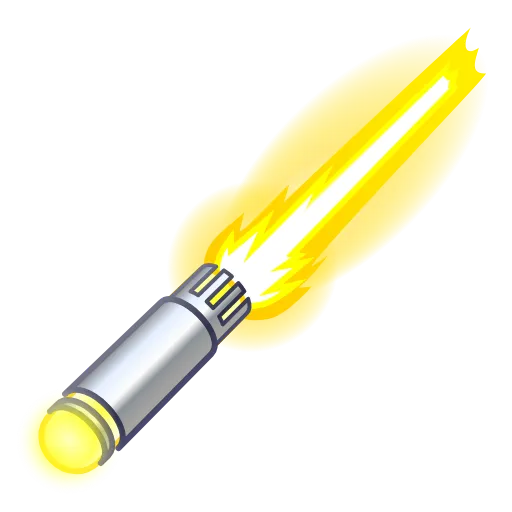 🗡 Эмодзи «Light Saber» для Telegram