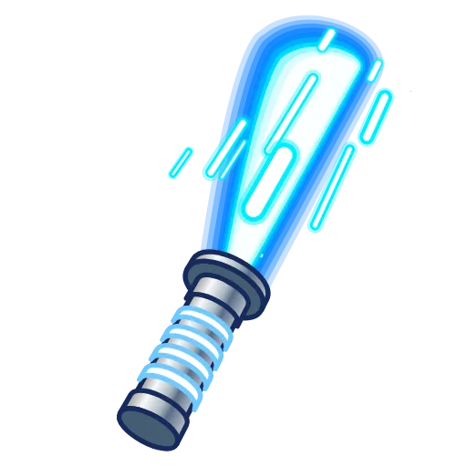 🗡 Эмодзи «Light Saber» для Telegram
