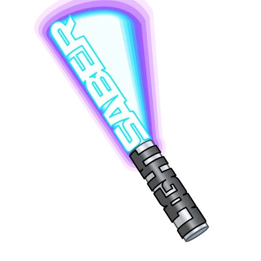 🗡 Эмодзи «Light Saber» для Telegram