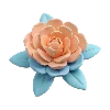 🌸 Эмодзи «Голубые и оранжевые буквы, цифры, иконки» для Telegram