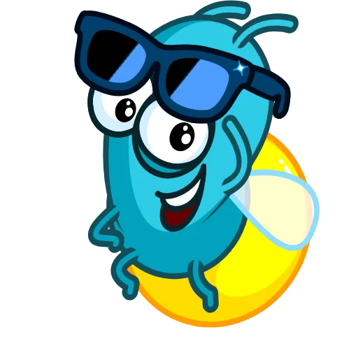 😉 Эмодзи «Lightning Bug» для Telegram