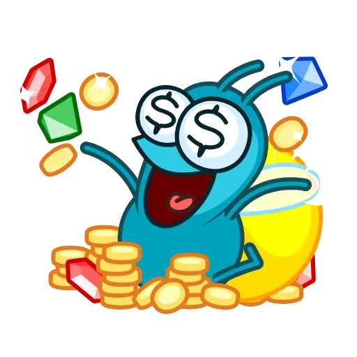 🤑 Эмодзи «Lightning Bug» для Telegram