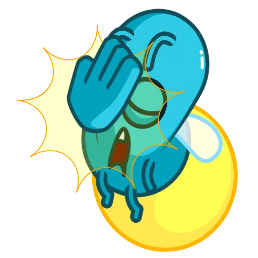 🤦‍♂️ Эмодзи «Lightning Bug» для Telegram