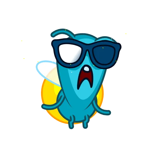 🤯 Эмодзи «Lightning Bug» для Telegram