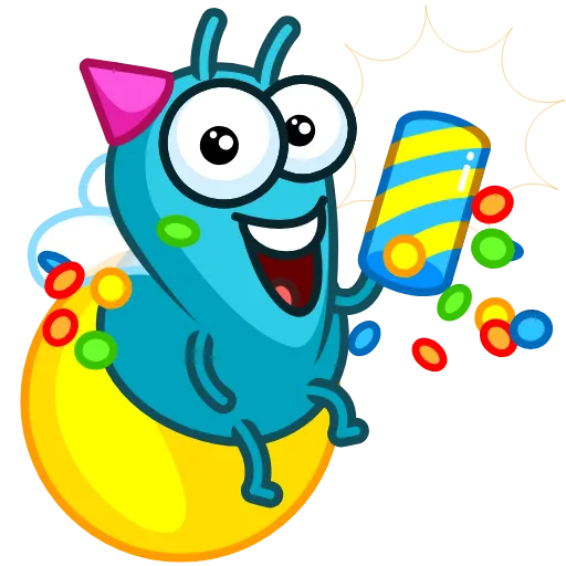 🥳 Эмодзи «Lightning Bug» для Telegram