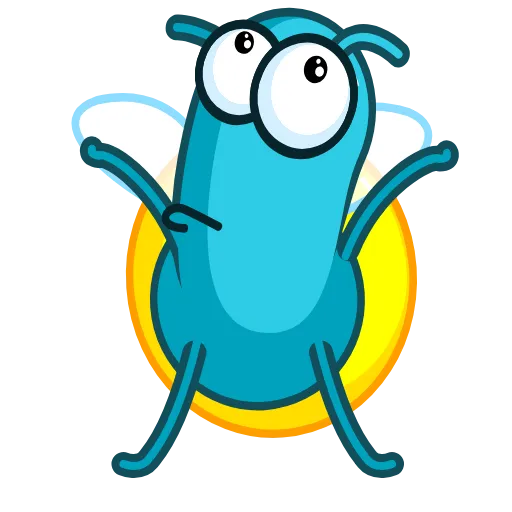 😑 Эмодзи «Lightning Bug» для Telegram