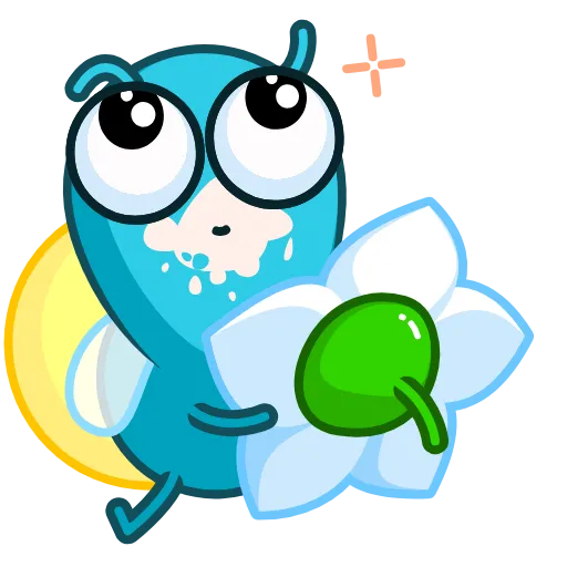 🥴 Эмодзи «Lightning Bug» для Telegram