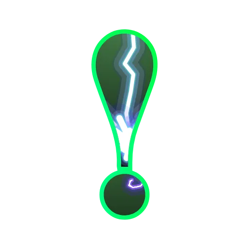 ❗️ Эмодзи «Lightning» для Telegram
