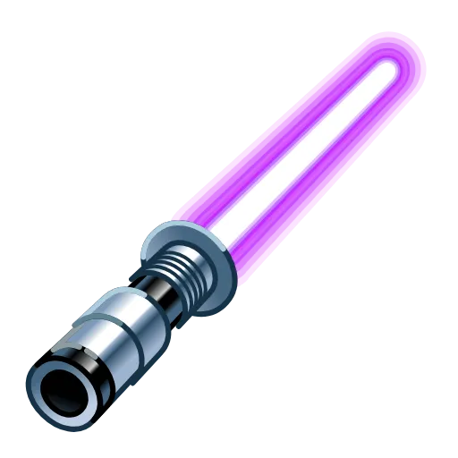 🌟 Эмодзи «Lightsabers» для Telegram