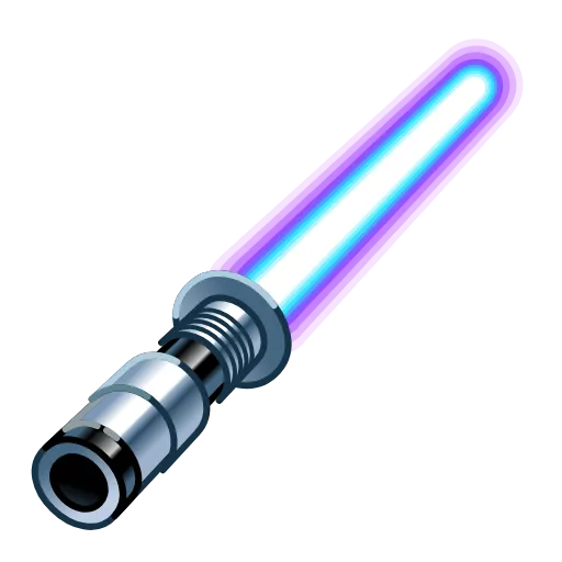 🌟 Эмодзи «Lightsabers» для Telegram