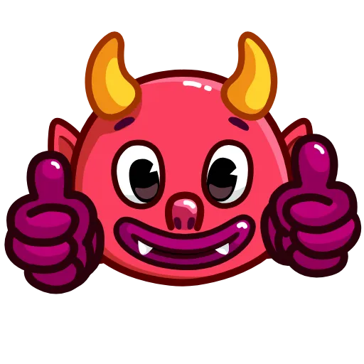 👍 Эмодзи «Lil Cifer» для Telegram