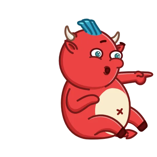 Стикерпак Lil Diablo для Telegram