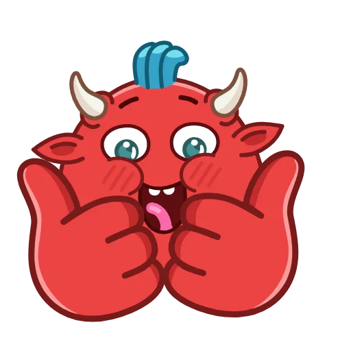 👍 Эмодзи «Lil Diablo» для Telegram