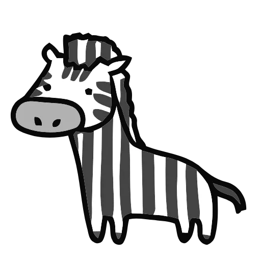 🦓 Эмодзи «Little Guys» для Telegram