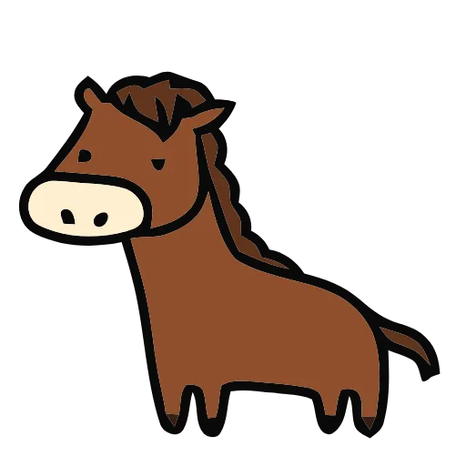 🐴 Эмодзи «Little Guys» для Telegram