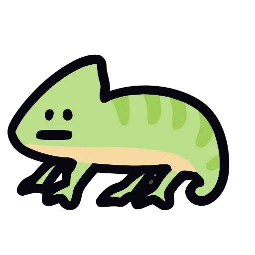 🦎 Эмодзи «Little Guys» для Telegram