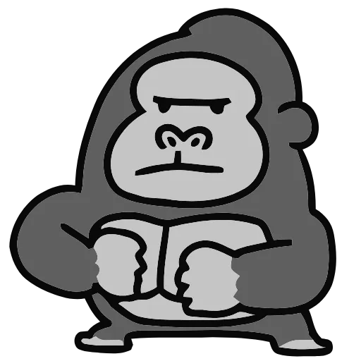 🦍 Эмодзи «Little Guys» для Telegram