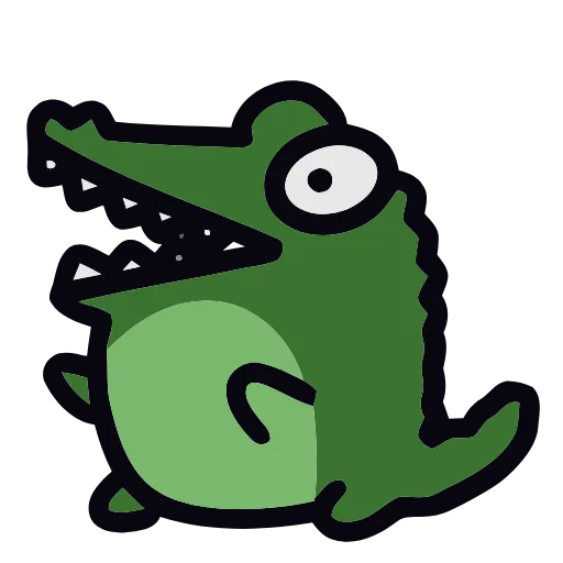 🐊 Эмодзи «Little Guys» для Telegram