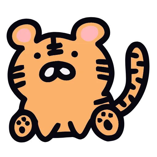 🐯 Эмодзи «Little Guys» для Telegram