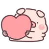 ❤️ Эмодзи «Piggy» для Telegram