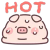 🥵 Эмодзи «Piggy» для Telegram