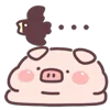 😐 Эмодзи «Piggy» для Telegram