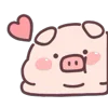 ❤️ Эмодзи «Piggy» для Telegram
