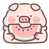 🍉 Эмодзи «Piggy» для Telegram