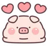 Эмодзи Piggy для Telegram — скачать