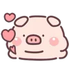 ❤️ Эмодзи «Piggy» для Telegram