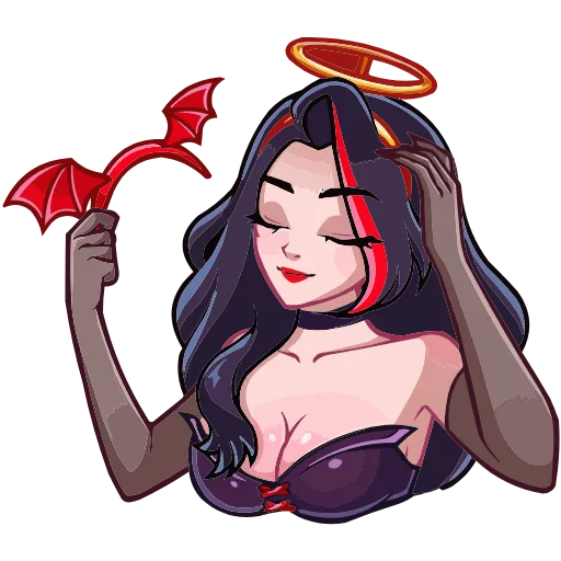 😇 Эмодзи «Лилит» для Telegram